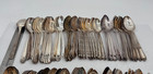 Lot Of 100 Assorted Vintage Silverplate Oval Soup Dessert Spoons - Lot 93