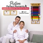 Karate Belt Display Rack - Bamboo 10 Taekwondo Belt Display With Customizatio   