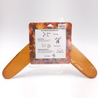 Boomerang Australian Arts Wood Hand Made Painted 12    New In Package 
