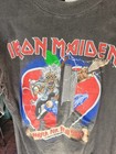Very Rare Iron Maiden  No Prayer For New York    91 Tour Shirt Large
