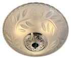 Antique vintage 1930 s-1940 s Art Deco Nouveau Glass Ceiling Light Fixture