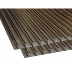 Pac Of 2 Panels 24   X 48   X 10 Mm  3 8  Bronze Polycarbonate Sheets