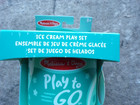 Melissa   Doug Play To Go Ice Cream Play Set - 11 Pieces  As