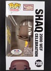 Shaquille O neal Shaq Signed Lakers 2002 Wcf Celebration Funko Pop  209 Auto Psa