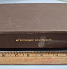 Antique Medical Supply Salesman Sample Box With Hypodermic Equipment  Oddity  Ra