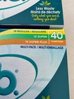 O b  Multi-pack Non-applicator Tampon Regular Super Super Plus 40 Tampons 5 Pack