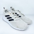 Adidas Boys Lite Racer Cln Eg5817 White Running Shoes Sneakers Size 5