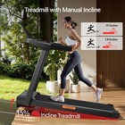 3-in-1 Foldable Treadmill With Incline  Portable Treadmill With Handle