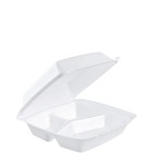 8in Compostable To-go Food Boxes Biodegradable Containers Hinged Lid Gluten-free