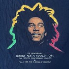 Vtg 1990s Bob Marley Single Stitch Band Tee T-shirt Mens Xl 90s Black Shirt