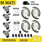 Wheel Cylinder Brake Shoe Front Rear All For Kawasaki Mule 600 610 Sx Kaf400