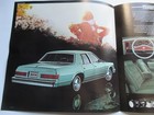 1980 Plymouth Gran Fury Original Car Sales Brochure 
