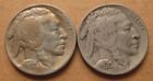 Lot 2 - 1930-s F-vf Detail Buffalo Nickel Coins - San Francisco Mint