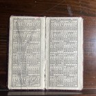 Antique Pocket-sized Calander Book 1919 Antique Prop - Q1