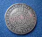 Shipwreck Treasure Le Dromadaire Coin Silver Ecu 1726 Wreck France East Indies