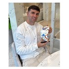 Emi Martinez Signed 2022 World Cup Football  Display Case