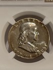 1951 Proof Franklin Silver Half Dollar Ngc Pf63 Tough Early Date Proof Franklin