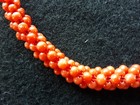 Native American Beaded Necklace  Old   Pawn   Trade Beads   Ott-0325 08749