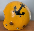 1978 Bill Kelley 100 Mh Clear Shell Vintage Game Used Football Helmet - Anchor