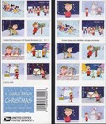 2015 Charlie Brown Christmas Stamps - 5 Sheets Mnh  100 Stamps Total 