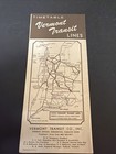 Vermont Transit Lines Time Table October 1965 - January 1966 Vermont Transit Co 