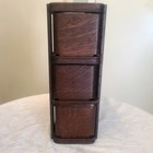 Antique Singer Sewing Machine Company Ornate Treadle Wooden Drawers W  Frame 