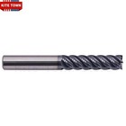 5 Flute Solid Carbide 3 4  X 3  X 6  Long End Mill - Altin Coated