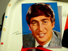 1964 The Beatles Photo Autograph Metal Tray- Uk- Worcester Ware- 13  Exc