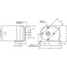 Dayton 1lpp3 Ac Gearmotor  330 In-lb Max  Torque  40 Rpm Nameplate Rpm  115v Ac