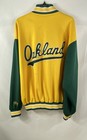 G-iii Cooperstown Collection Oakland Athletics Men s Baseball Varsity Jacket L