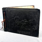  Vtg 1940s 50s Valentine Card Scrapbook Lot Antique Photo Album Die-cut Lithos