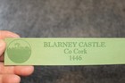 Blarney Castle Co Cork 1446 Green 9  Leather Bookmark