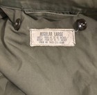Korean War  Era M-51 Military Field Jacket  Size Large Regular Dated 1958