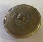  Vintage Spinning Design Brass Button 