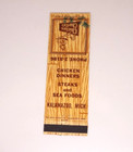 Matchbook Chicken Charlie s Kalamazoo Mi Schwartz s Drive-in Woodgrain