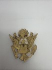 Wwii Military Us Army Officers Cap Hat Badge Coat Of Arms Of The United States