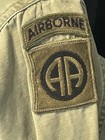 Original Vietnam War Us Army 82nd Airborne Patched Tunic 33  Chest