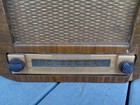 Vintage Admiral Wood Am 1940s Tube Radio Art Deco Mid Century
