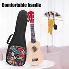 Ukulele Bag21 23 26 Ukelele Case Thicker Pad For Soprano Concert Tenor Uke 