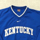 Vtg Kentucky Wildcats Uk Golf Pullover Jacket Mens S Nike Team Center Swoosh