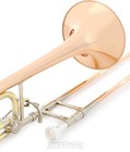 Conn 88hto Symphony Trombone - F Attachment - Thin Wall Rose Brass Bell - Clear