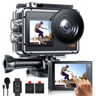 Campark 4k Action Camera 30fps 20mp Ultra Hd Sport Camera Wifi 170degree Eis