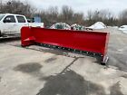 14  X 42  Global Euro Tractor Snow Pusher Box Plow Hd Loader Quick Attach