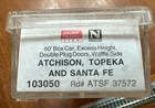 Micro Trains N Scale  103050 60    Box Car Excess Height Waffle Side Atsf 37572 Ny