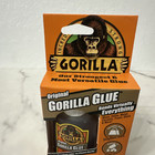 Gorilla Original Waterproof Polyurethane Glue 2 Ounce Bottle  Brown C1k