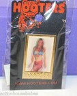 Hooters Pin Hologram Girl Changes From Blue Bikini To Hooters Uniform New 