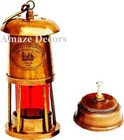 Decor -ship Boat Lamp Vintage Nautical Brass Minor Lamp Light Antique Lantern