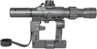 Sniper Sd Rifle Scope With Side Rail Mount  3-9x24 Ffp Scope 