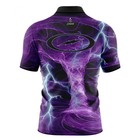  custom Name  - Storm Electrical Tornado Purple Bowling Jersey Size S-5xl