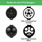 J1772 To Tesla Adapter  80 Amp 250v Max Optimal Fit J1772 Charging Adapter